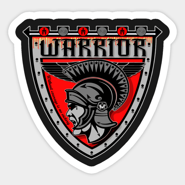 Warrior Sticker by GoEast